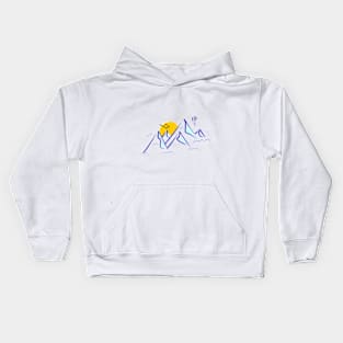 mountains Kids Hoodie